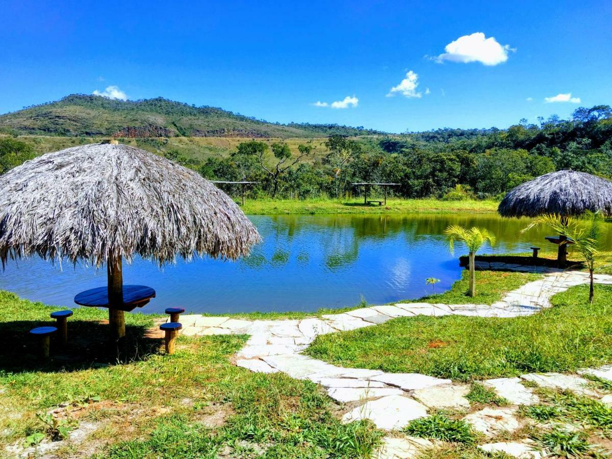 Salto Corumbá Hotel Camping Clube Corumba de Goias Exterior foto